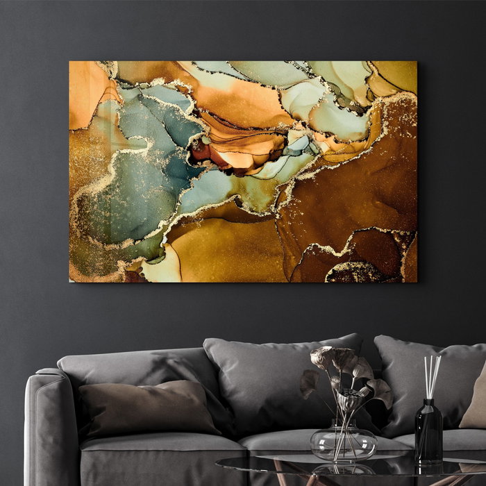Wallity SPR-1350 Pintura Decorativa de Vidrio Templado Multicolor 46 x 72 cm Wallity SPR-1350 Pintura Decorativa de Vidrio Templado Multicolor 46 x 72 cm